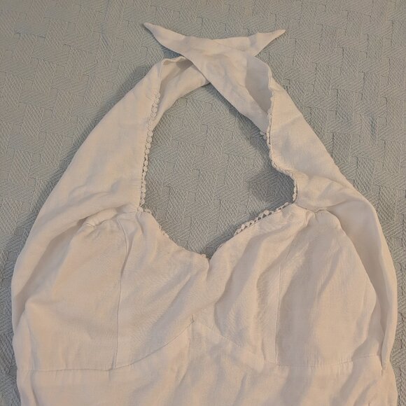White jumpsuit - Audrey Parks + Francesca - Picture 6 of 13